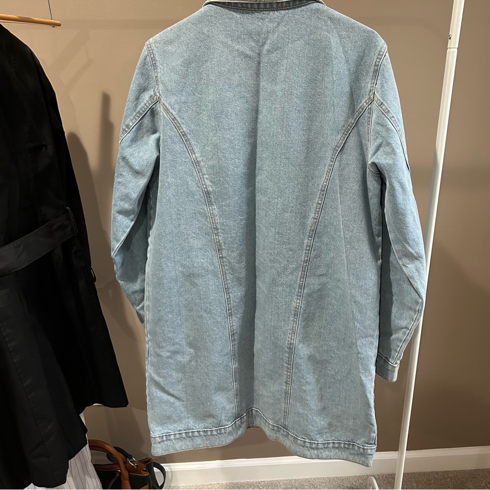 Long Denim Jacket - Picture 2 of 4